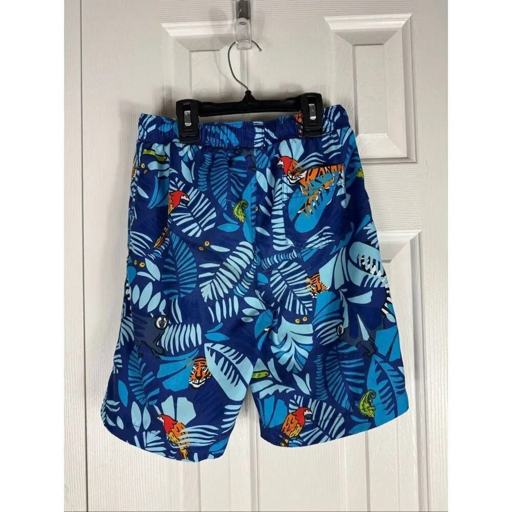 Lands End Boys Swim Trunks Size M 10-12